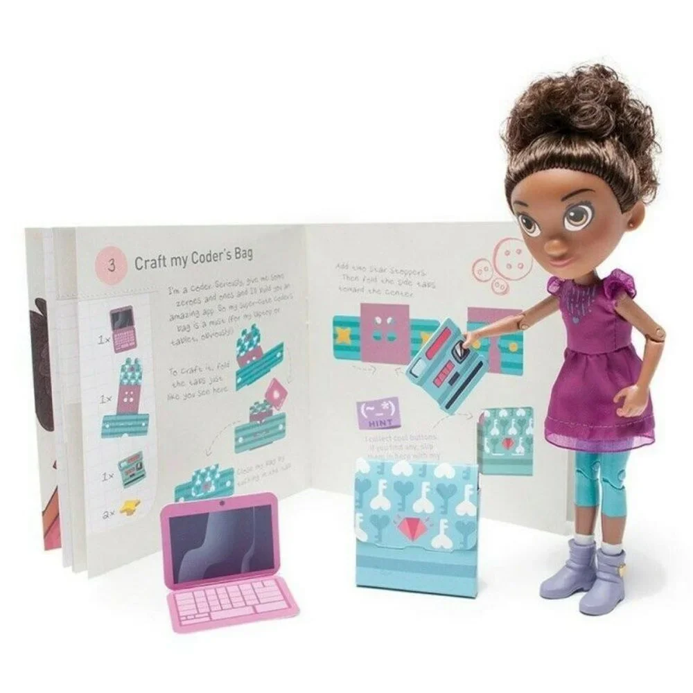 GoldieBlox Ruby Rails Skydive Parachute Toy